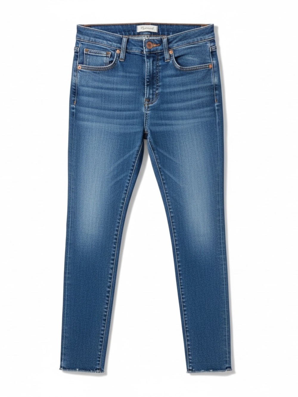 Madewell | 9" High Rise Skinny‎ Crop Jeans Denim Medium Wash | 27
